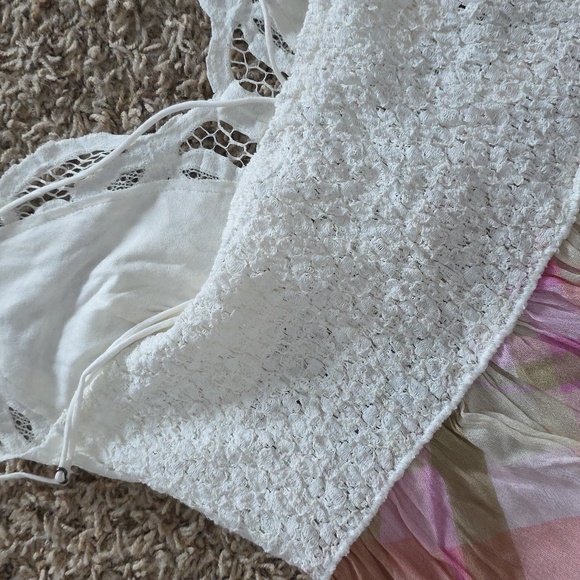 NWOT Free People Adelle Plaid Dress Sz Lg - Picture 5 of 5